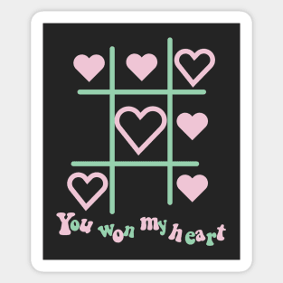 You Won My Heart Sticker